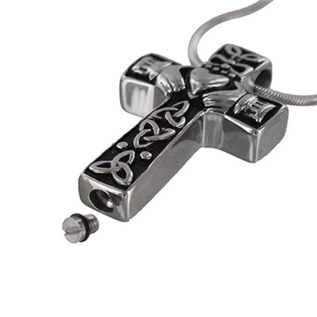 Claddagh Cremation Jewelry Pendant