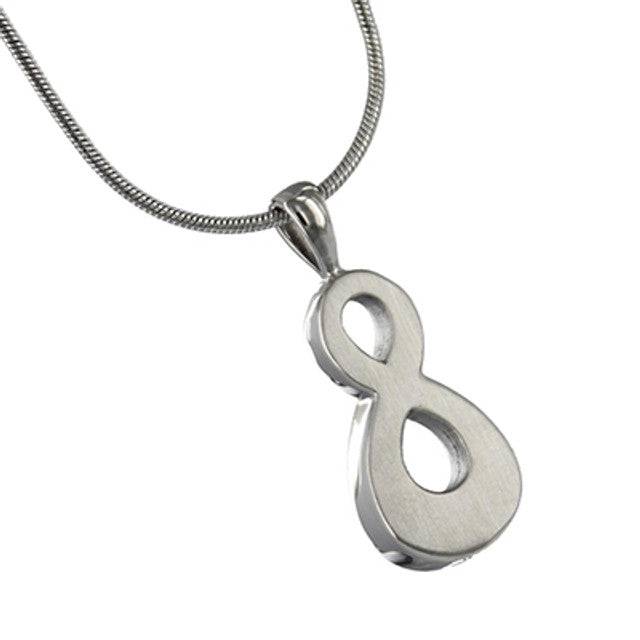Infinity Ashes Necklace Pendant