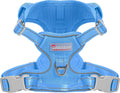 No Pull Dog Harness Adjustable Reflective Oxford Vest Small Medium Large Dogs Blue-Mesh