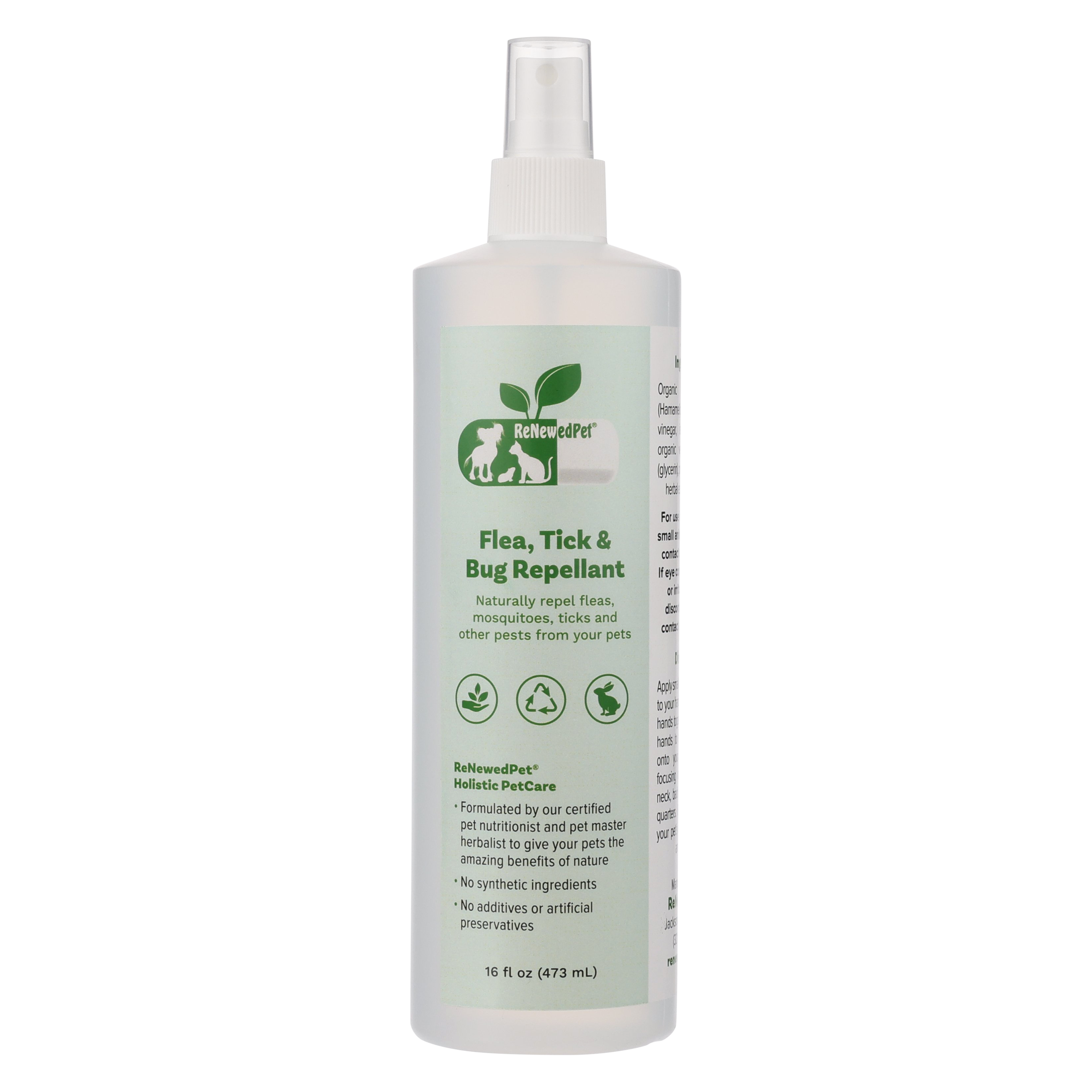 4-ALL PETS FLEA/TICK/BUG REPELLENT 16 OZ. ($7.24 oz.)