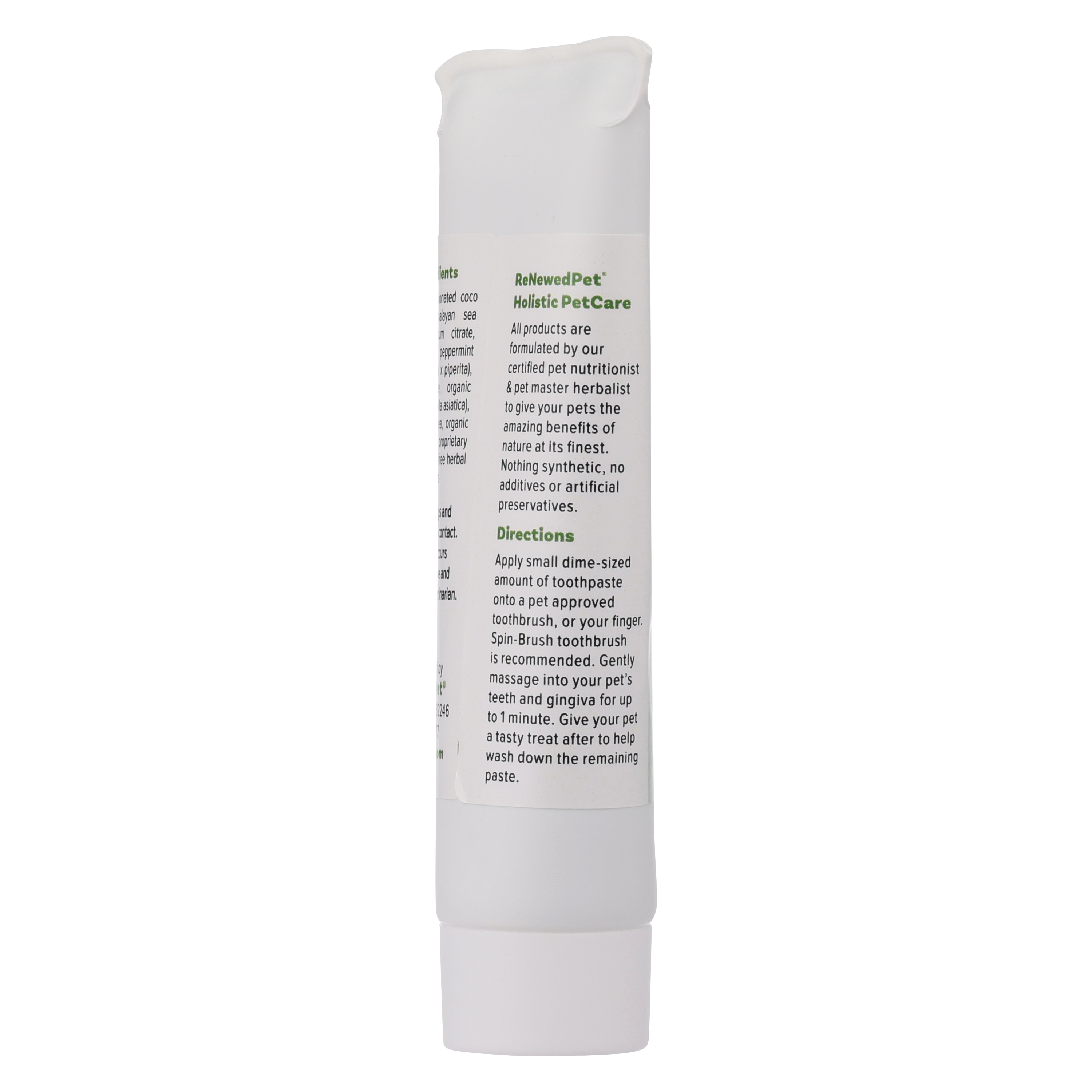4-ALL PETS TOOTHPASTE / GUM CLEANSER 1 OZ. ($16.95 oz.) NO TOOTHBRUSH