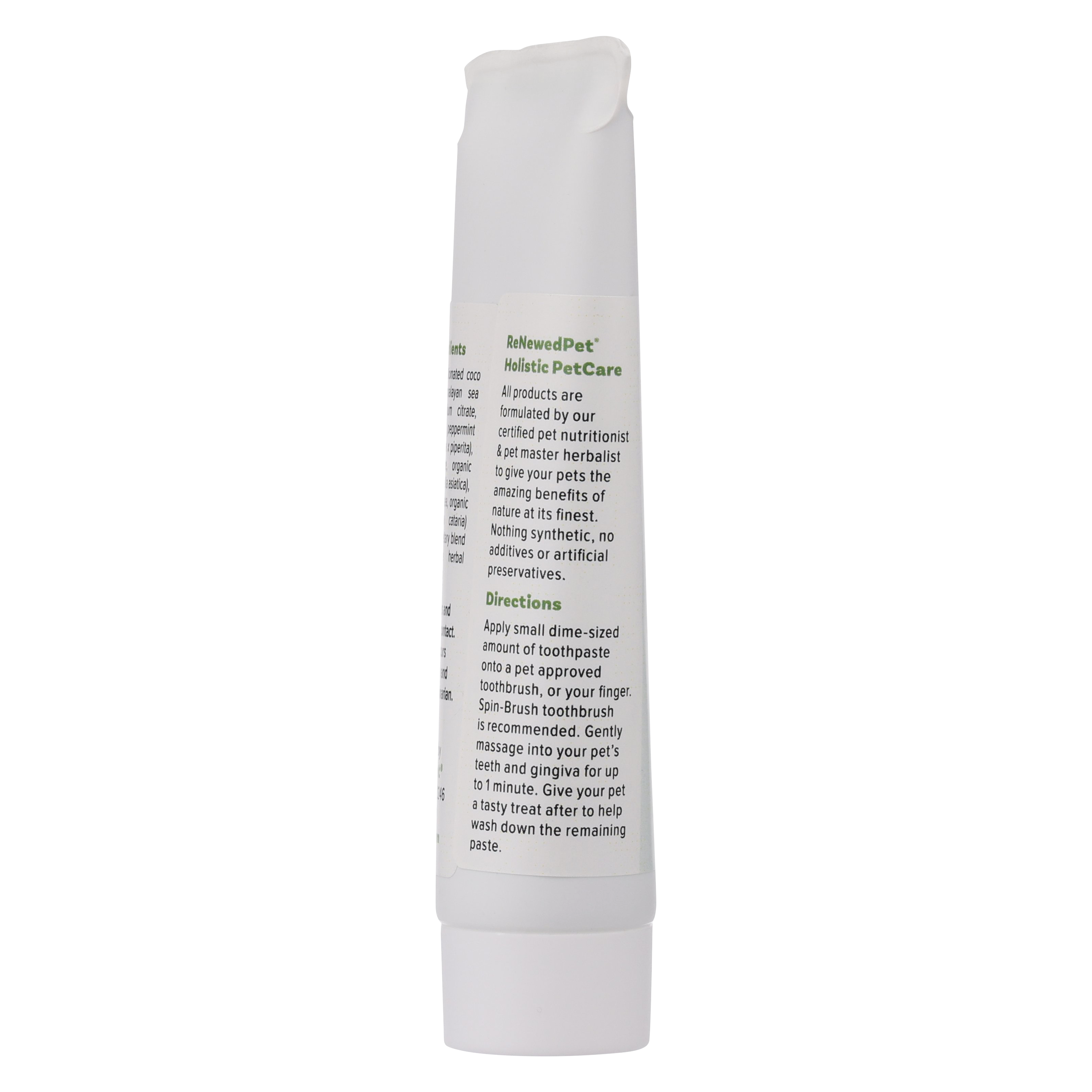 4-ALL PETS TOOTHPASTE / GUM CLEANSER 2 OZ. ($15.47 oz.) NO TOOTHBRUSH