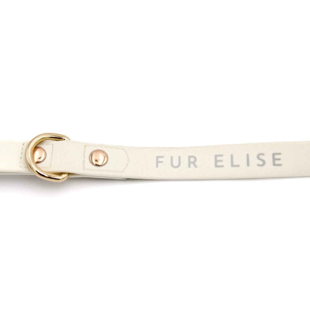 Fur Elise Leash - Bone