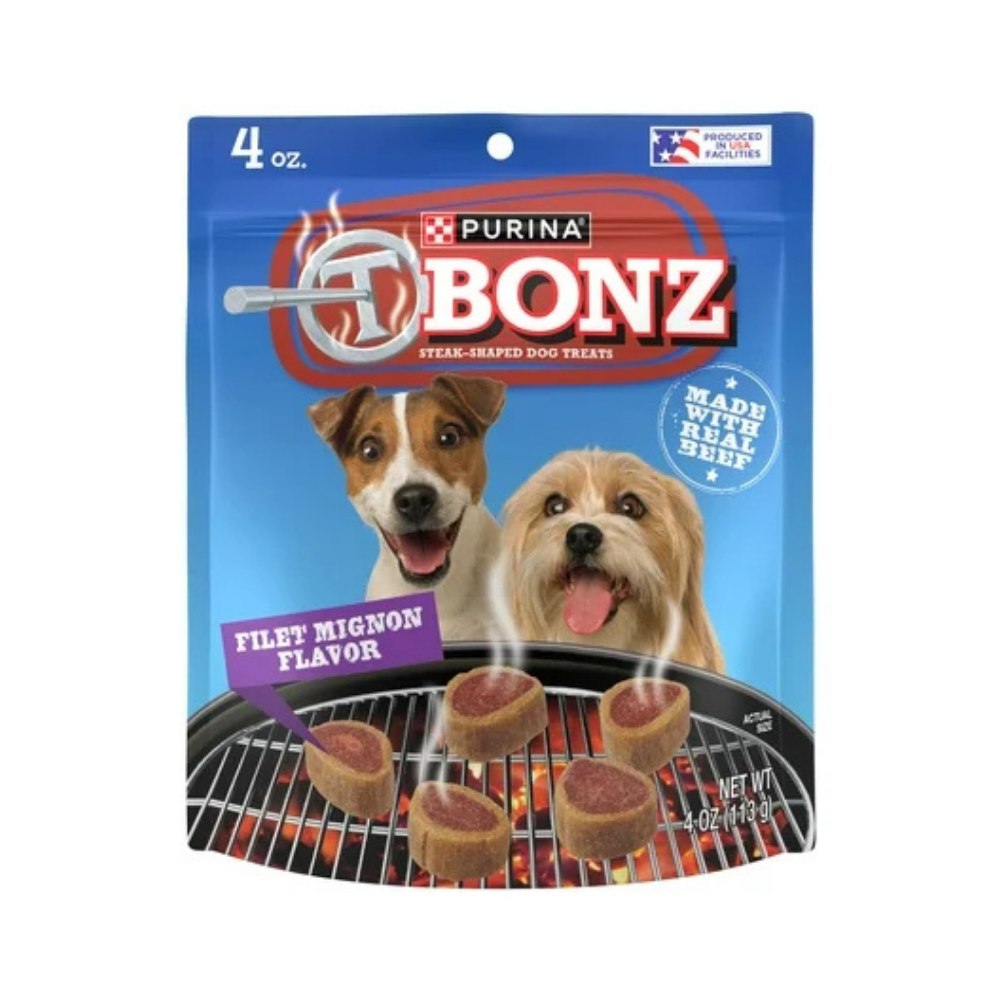 Purina T-Bonz Filet Mignon Flavor Dog Treats (4oz) Default Title