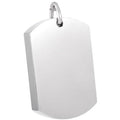 Dog Tag Cremation Jewelry Pendant