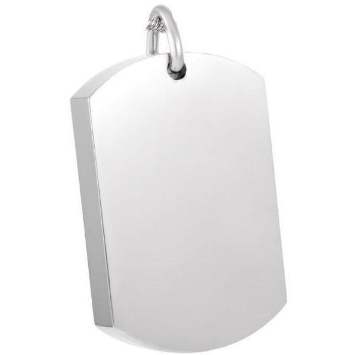 Dog Tag Cremation Jewelry Pendant