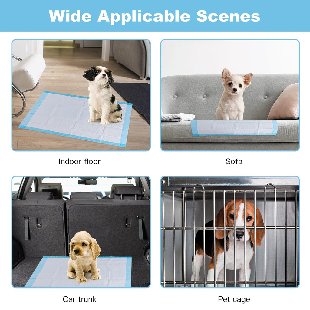 200 Pieces 24 x 24 Inch Pet Wee Pee Piddle Pad Default Title