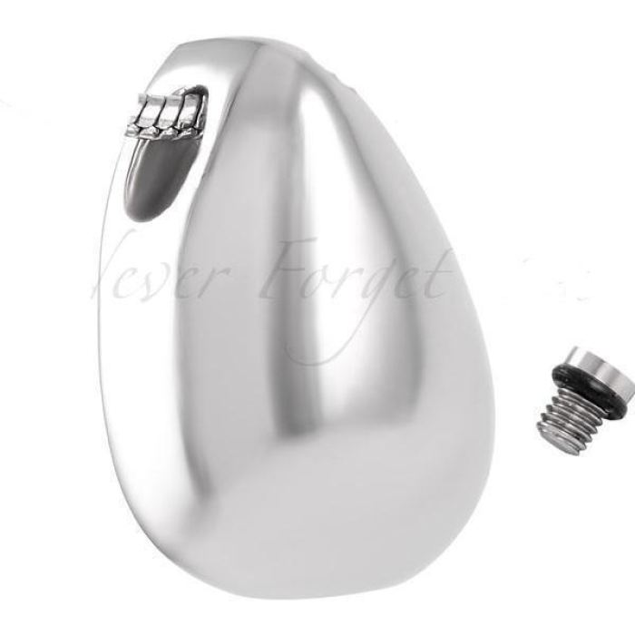 Teardrop Cremation Jewelry Pendant