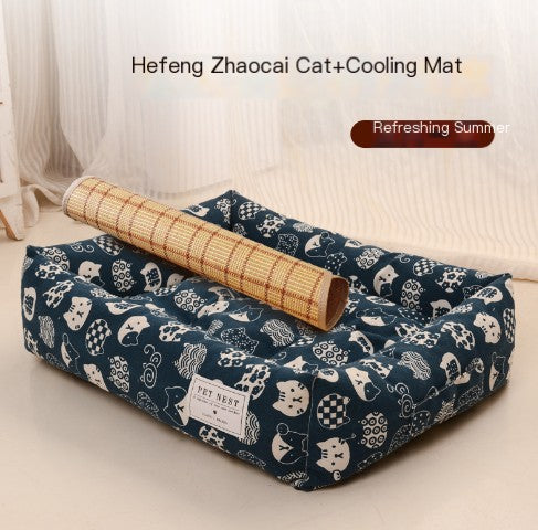 Universal Removable and Washable Dog Kennel Mat
