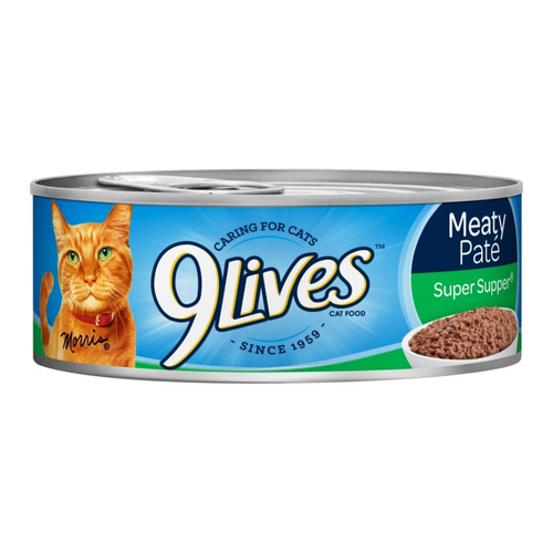 9Lives Meaty Paté Super Supper Wet Cat Food (5.5oz) Default Title