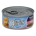 9Lives Meaty Paté Seafood Platter Wet Cat Food (5.5oz) Default Title