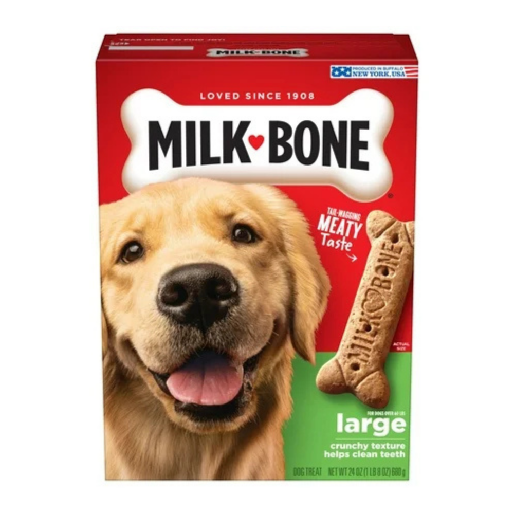 Milk-Bone Original Dog Biscuits Large Crunchy Dog Treats (24oz) Default Title