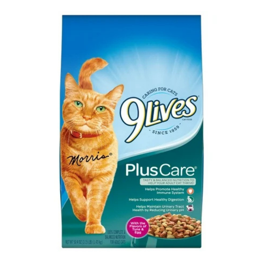 9Lives Plus Care Dry Cat Food (3.15 lb. Bag) Default Title