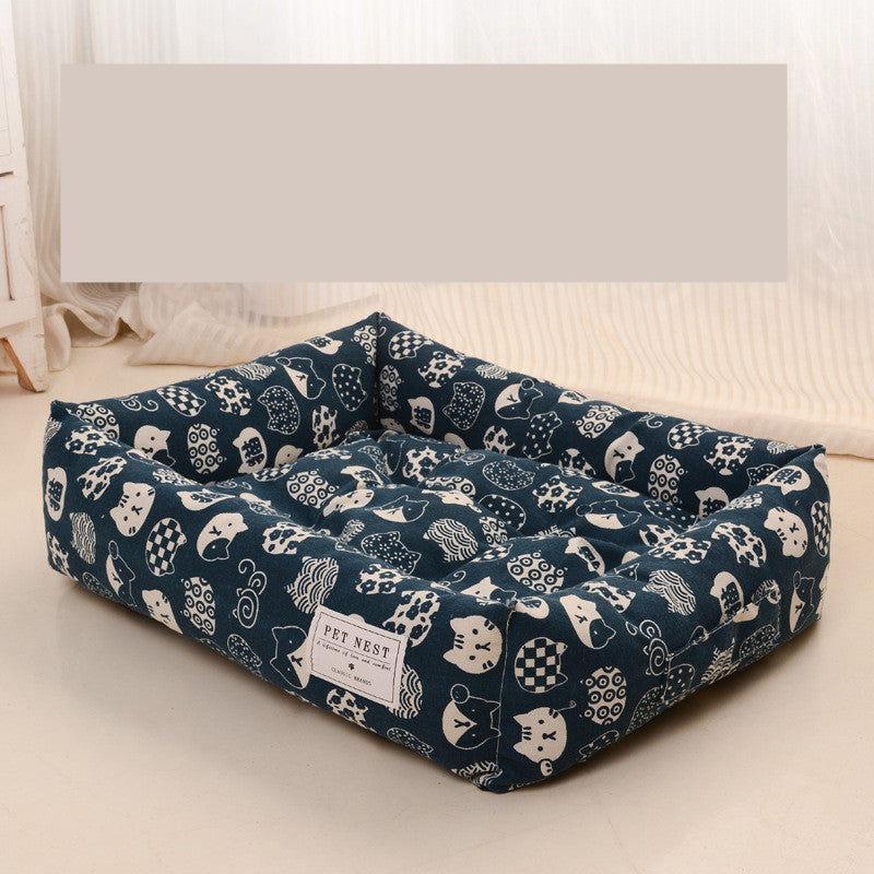 Universal Removable and Washable Dog Kennel Mat Big Orange Big Profit M（50cm*40cm）