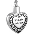 With Me Always Ashes Necklace Pendant