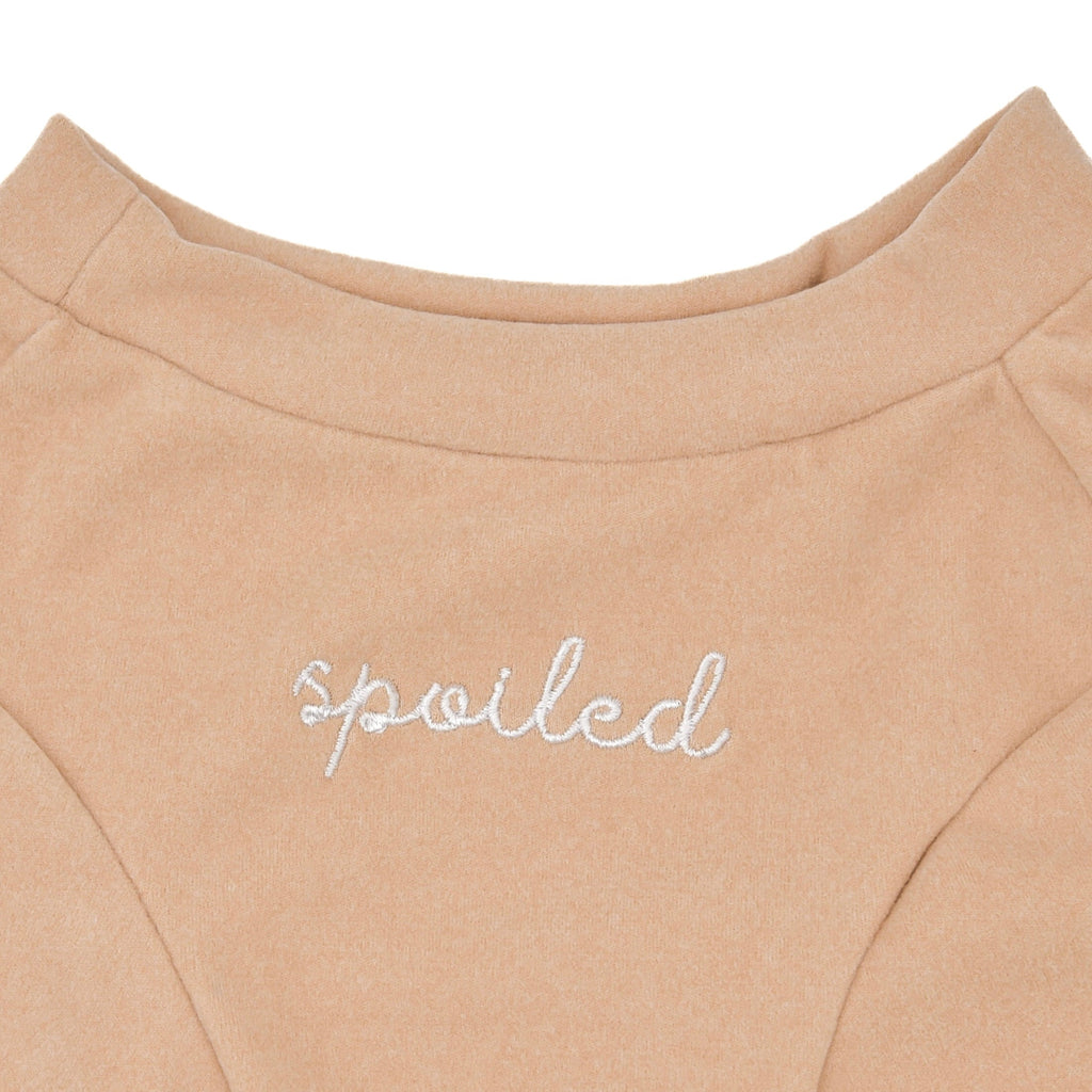 Fur Elise Spoiled Mock Neck Shirt — Miss U a Latte