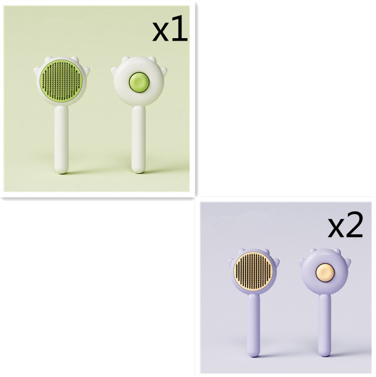 Cat Comb Massage Pet Magic Combs Hair Removal Cat And Dog Brush Pets Grooming Cleaning Supplies Scratcher Set7