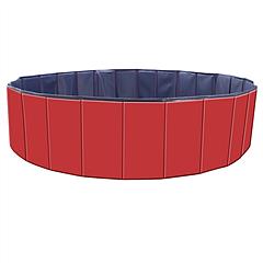 GBruno Foldable Pet Swimming Pool Red