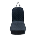 Pet Car Front Seat Cover Protector Waterproof Back Bench Seat Interior Travel Accessories Car Seat Covers Mat With Safety Belt Black