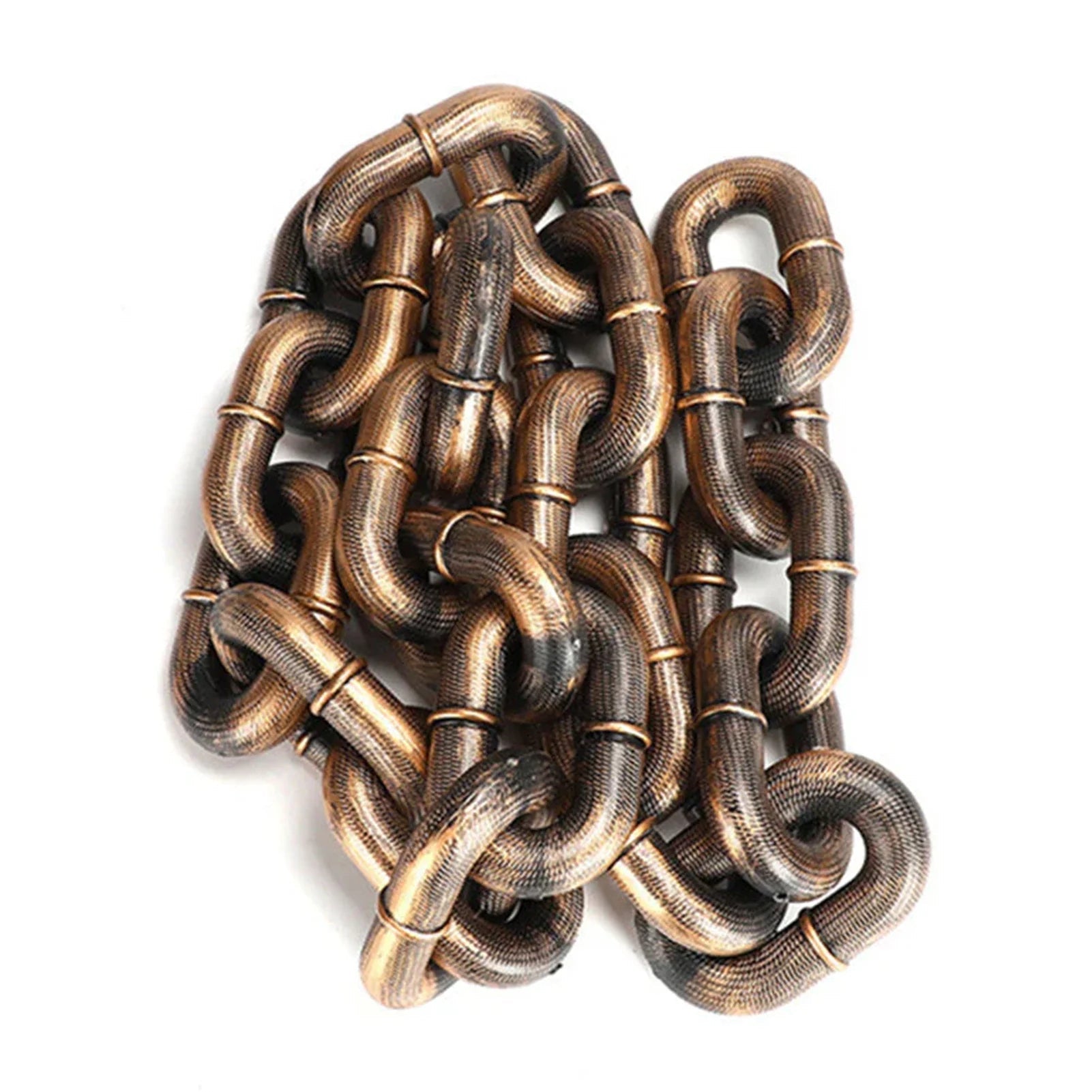 Funny Dog Chain Leash Bronze