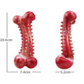 Natural Rubber Chew Toy Suitable For Aggressive Dogs - Durable And Long-Lasting Suitable For Dogs Chewing Heavy Objects Red