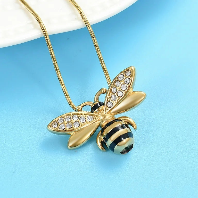 Bumble Bee Ashes Necklace Pendant
