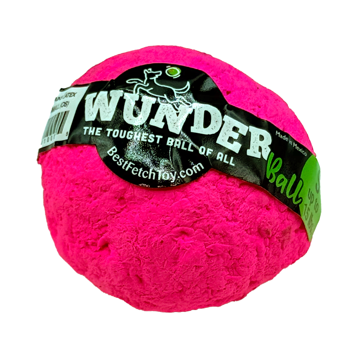 WUNDERball - Best Fetch Toy (SMALL) up to 15 lbs. Pink