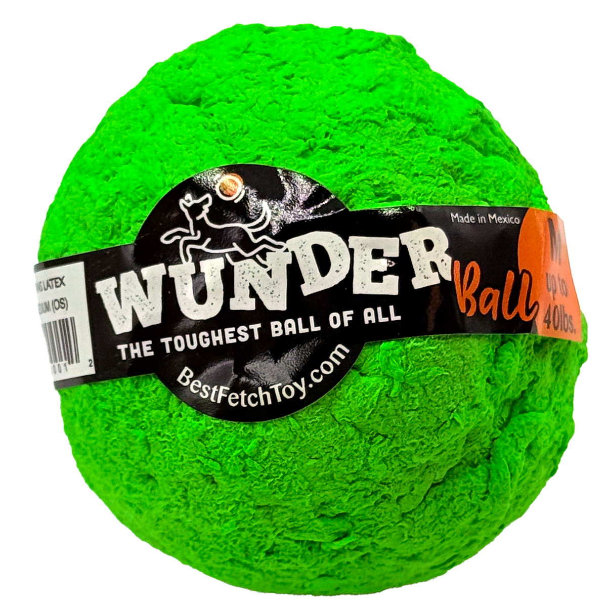 WUNDERball - Best Fetch Toy (MEDIUM) up to 40 lbs. Green