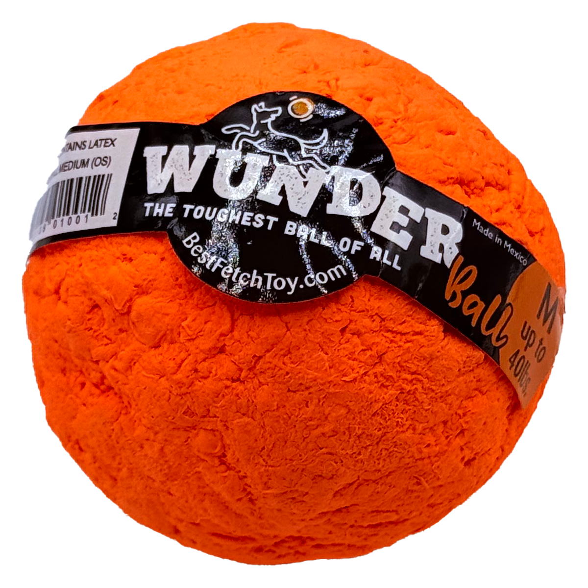 WUNDERball - Best Fetch Toy (MEDIUM) up to 40 lbs. Orange