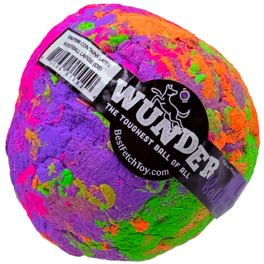 WUNDERball - Best Fetch Toy (LARGE) up to 80 lbs. Swirl