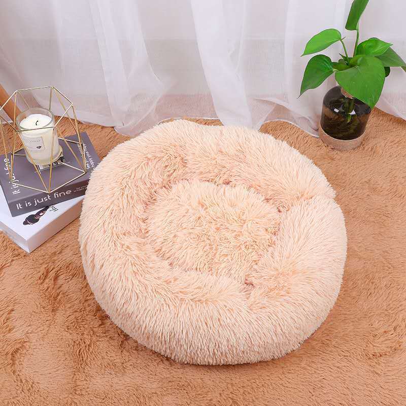 Pet sleep bed Apricot yellow
