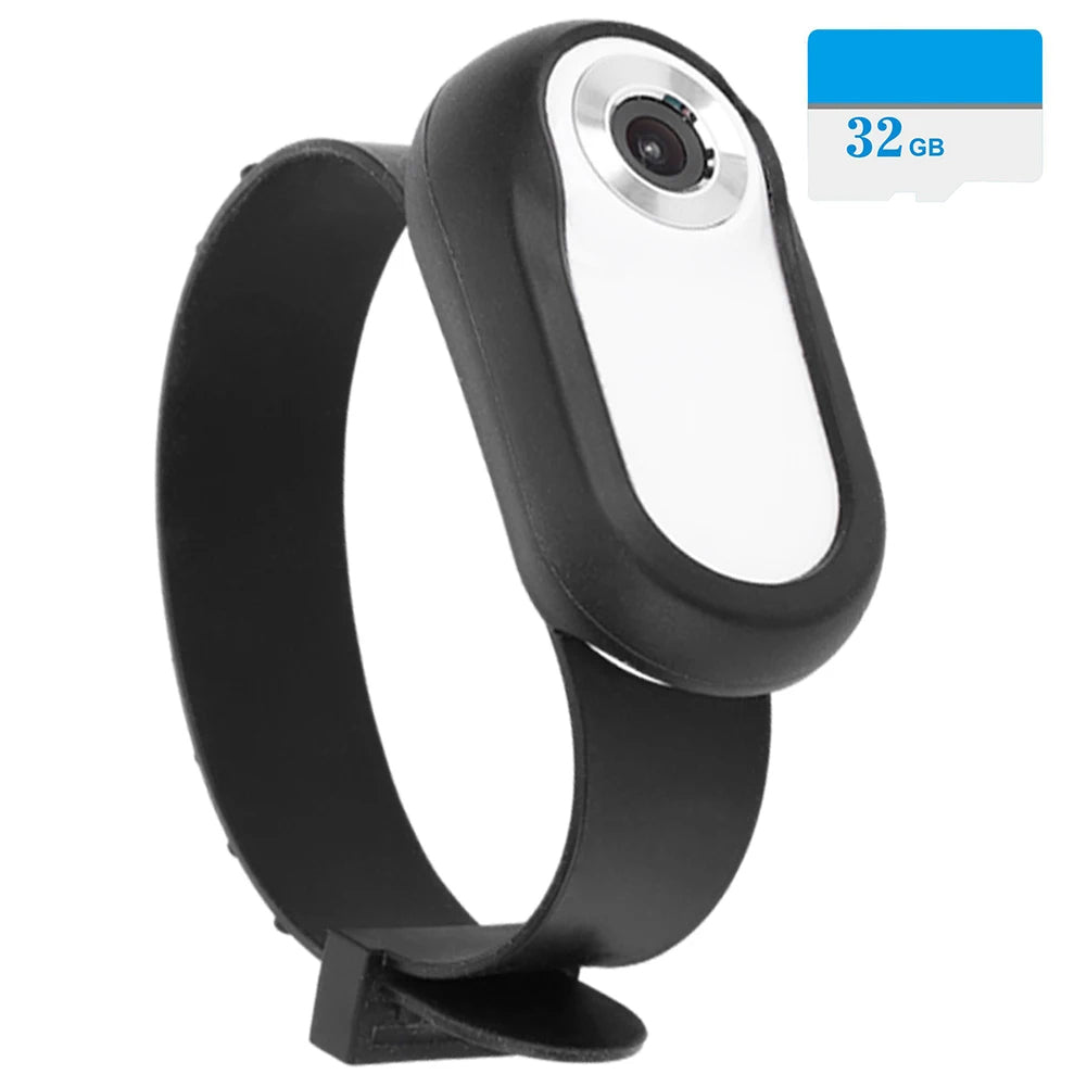 Camera Collar for Cats & Dogs White Model with 32GB Memory Card