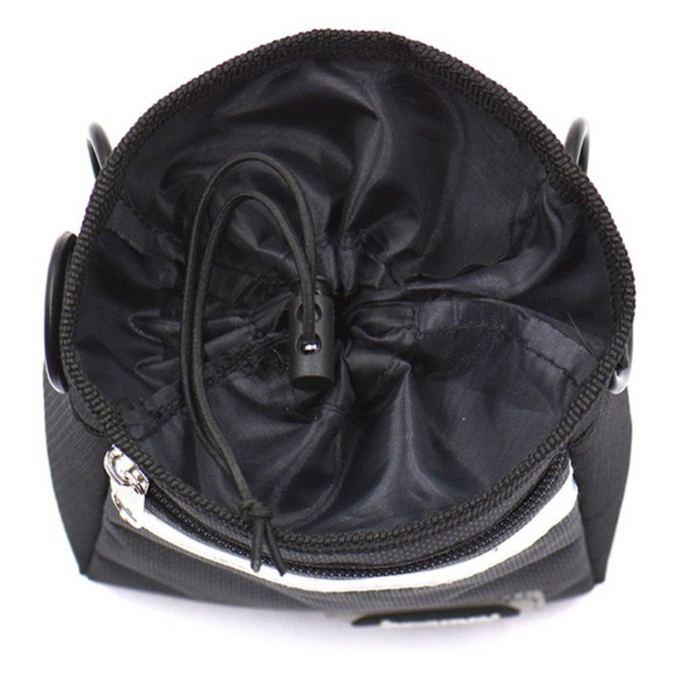Dog Training Treat Pouch Belt Bag – Oxford Cloth | Black & Grey | Adjustable Waist