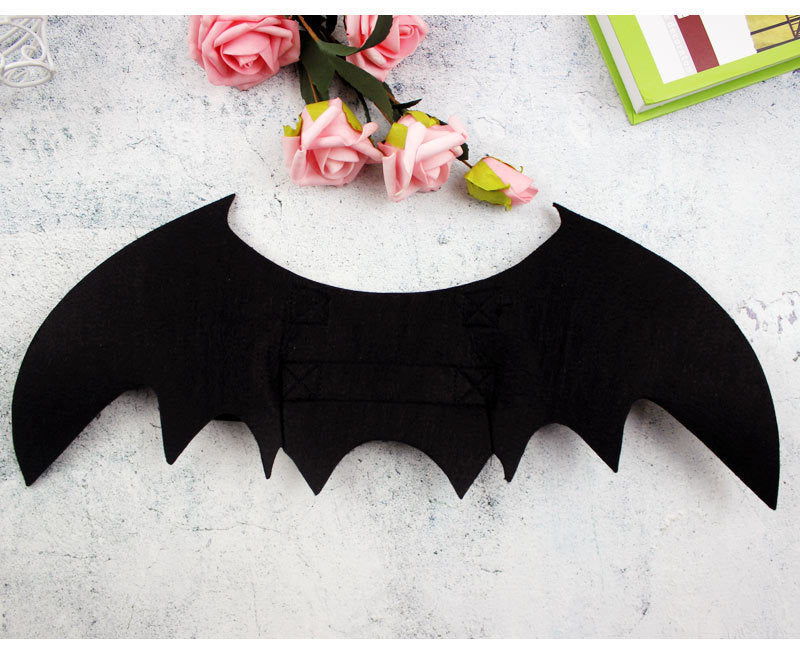 Halloween Costume Pet Bat Wing Pet Cosplay Prop Halloween Clothes Cat Dog Costume Pets Products Black Bat style