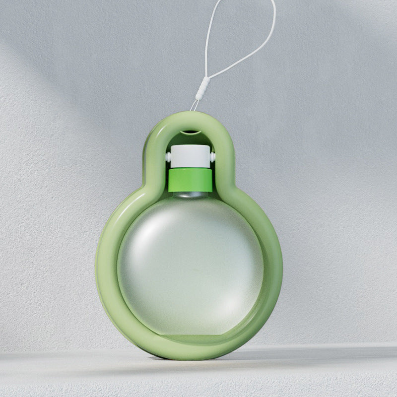 500ml Portable Cat Dog Water Bottle Sealed Travel Puppy Cats Fold Drinking Bowl Outdoor Pet Water Dispenser Pet Products Ti'an Green Small Size