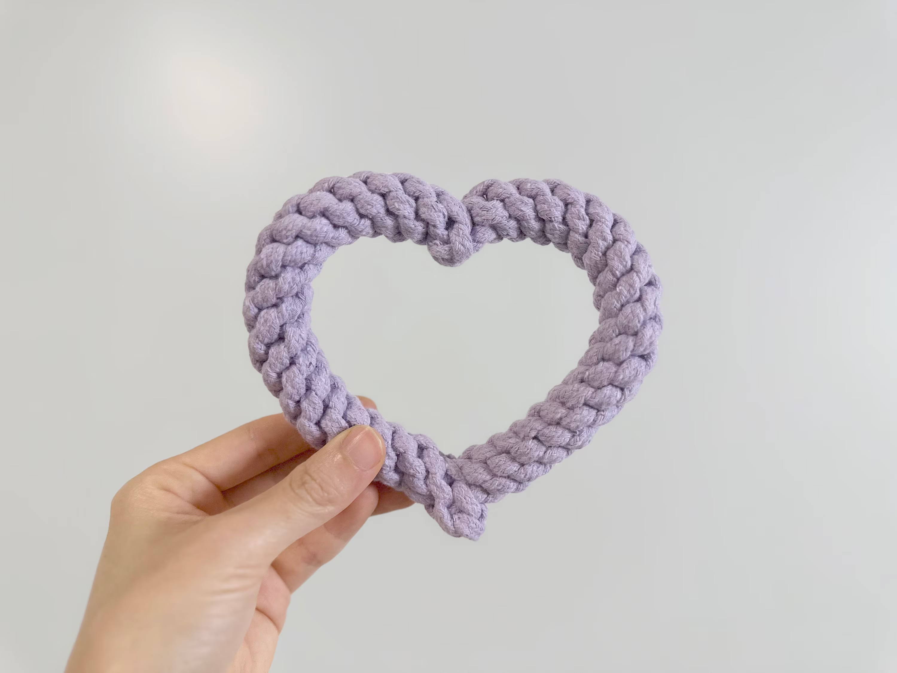 Sweetheart Macarons & Bear Hugs Collection Dog Toys Lavender Heart