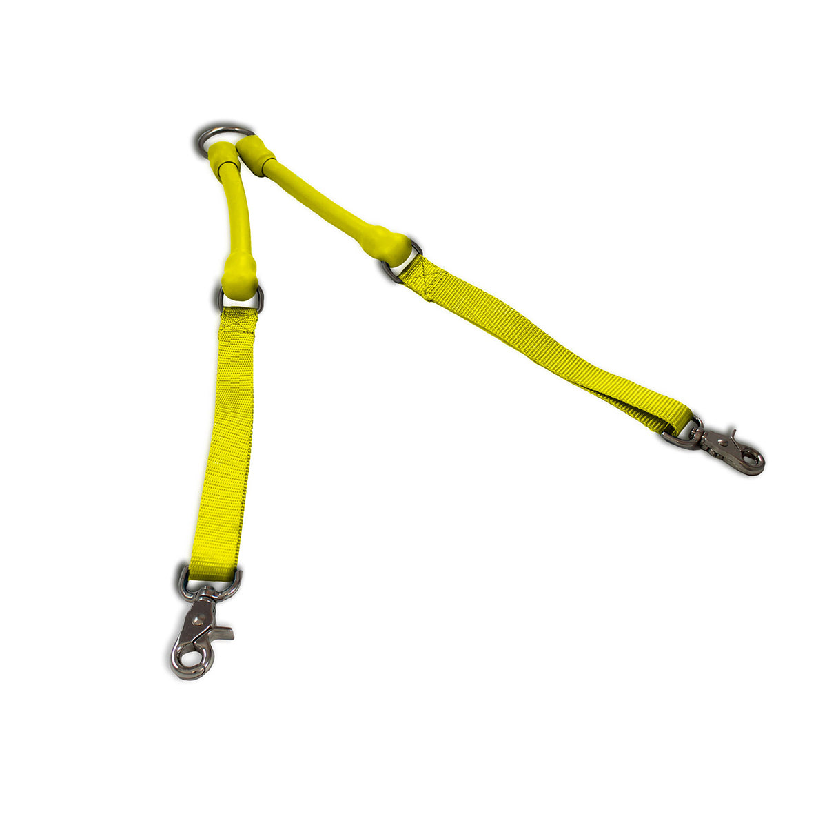 2 Dogs on 1 Leash - CRAZYcoupl'r Yellow