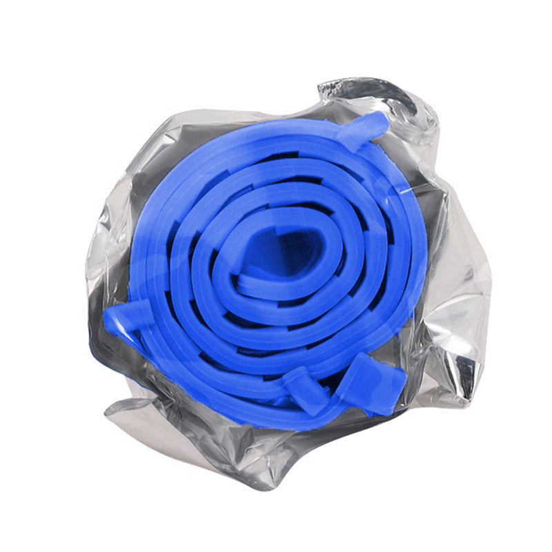 Flea-repellent Collar For Pets Short Blue Bagged