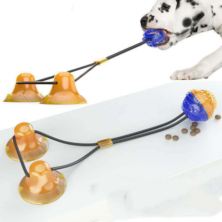 Suction Cup Pets Toys Drange blue
