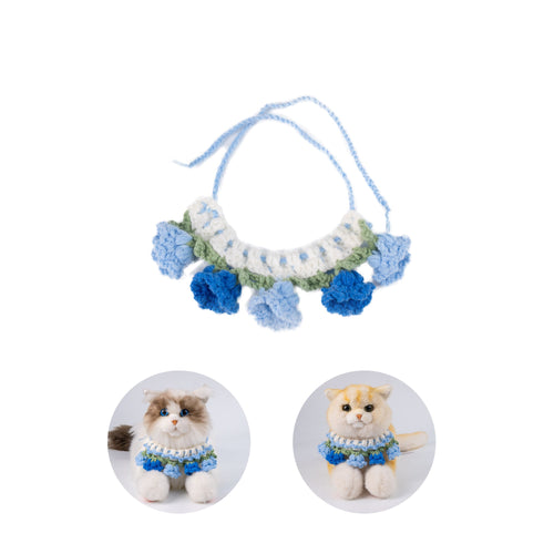 Bellflower Scarf-Blue for Cat Dog & Pet