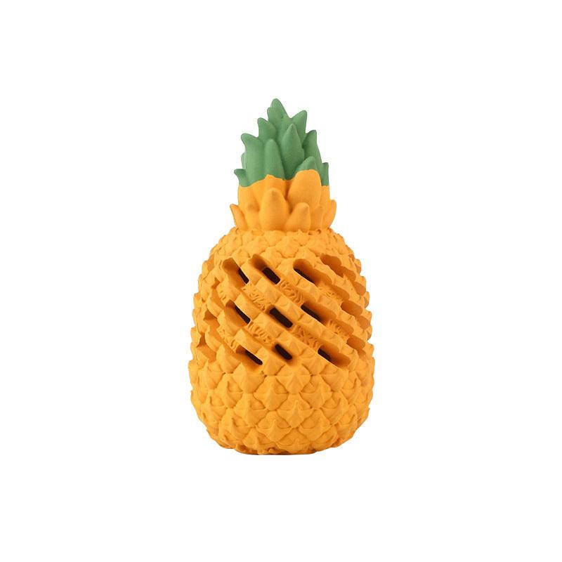 Funny Fruits Shape Dog Toy Pet Teeth Clean Molar Teeth Chew Bite Pet Toys Pets Products Gift Orange