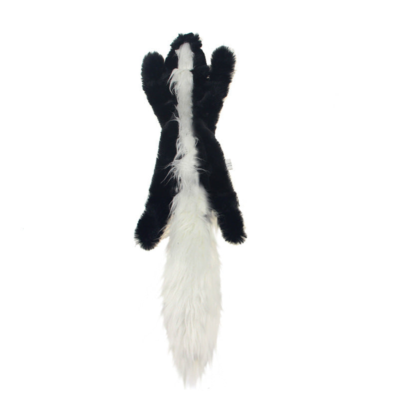 Animal Skin Toys Pet Sounding Plush Toys skunk