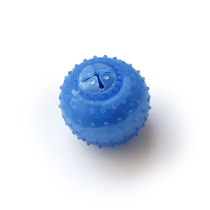 Dog Cooling Toy Puppy Teething Ring Freeze Dogs Chew Toy For Summer Tough Durable Pet Toys Ball type