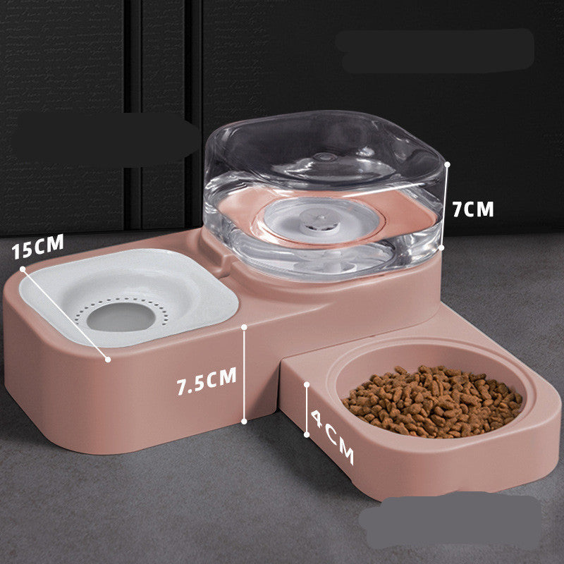 Water Dispenser Is Mobile And Unplugged Automatic Water Feeder For Pets Pink 1 Style