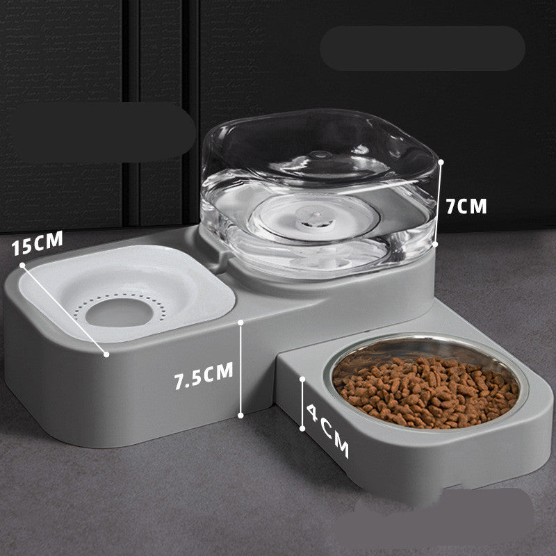 Water Dispenser Is Mobile And Unplugged Automatic Water Feeder For Pets Grey 2 Style