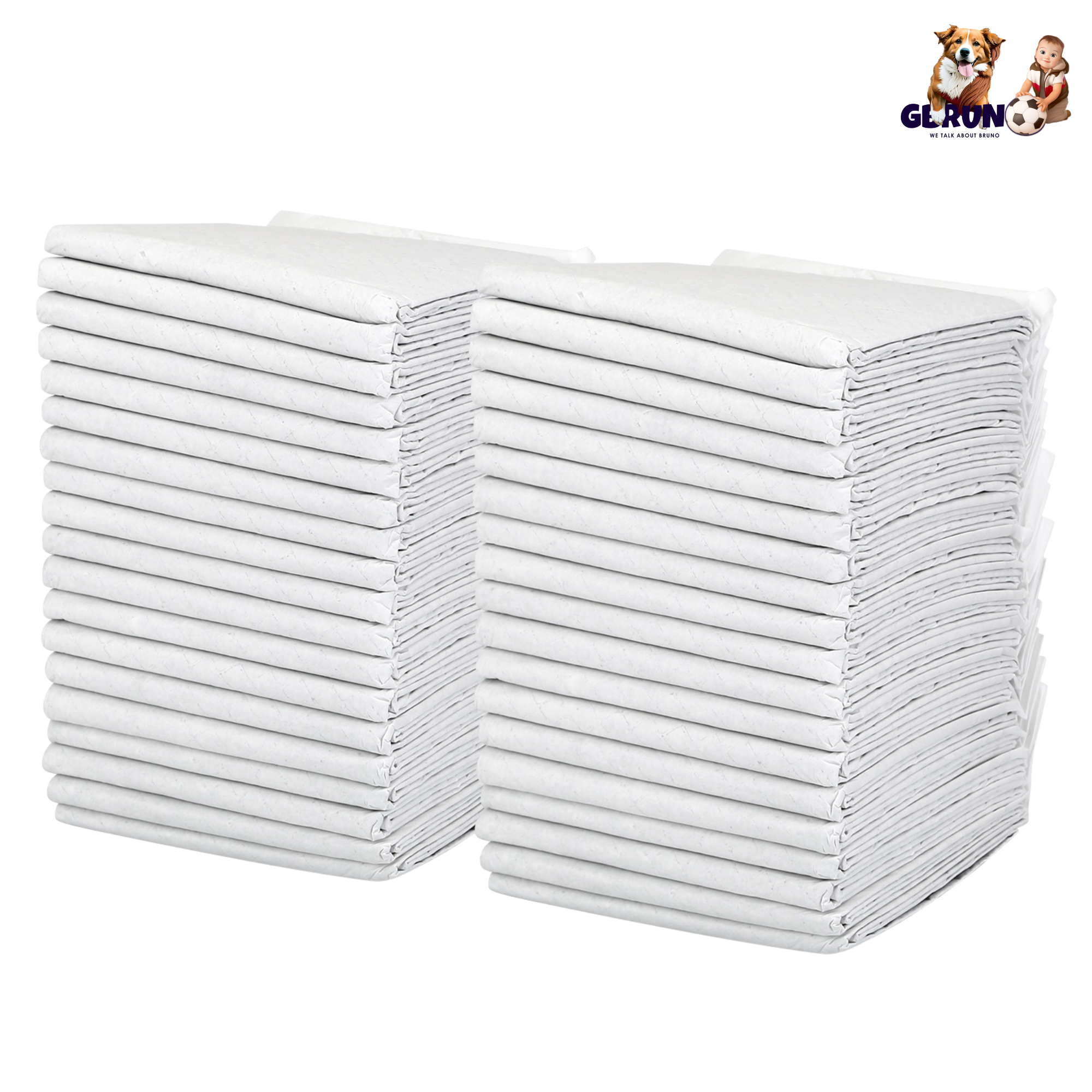 GBruno 40Pcs Dog Pee Training Pads