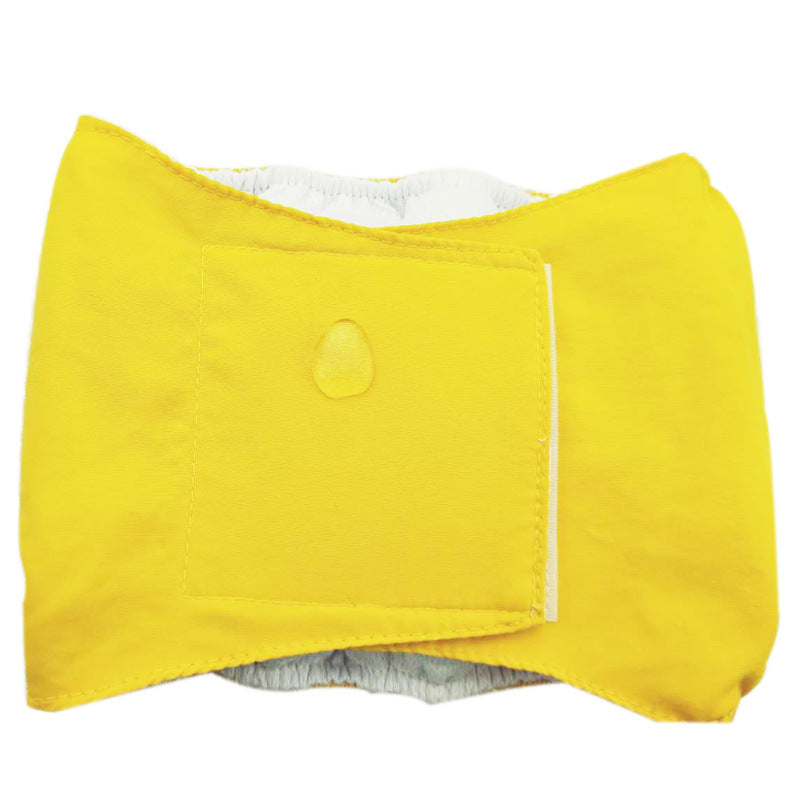 Special Courtesy For Pets With Male Dogs Yellow