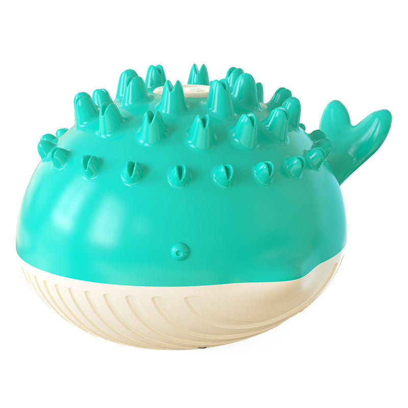Pets Supplies Factory Amazon Hot Summer Electric Water Floating Swimming Bathing Water Spray Dog Toy Lake blue 1