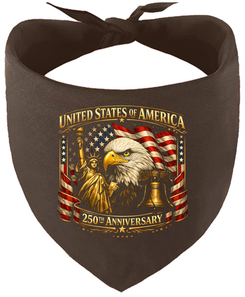 250th Anniversary Pet Bandana Cocoa