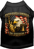 250th Anniversary Pet Shirt Black
